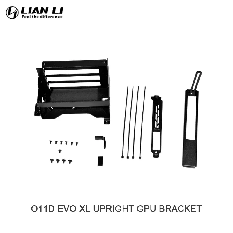 

Lian Li O11D EVO XL Upright GPU Bracket,40 Series Graphics Card Vertical Mounting Holder Support