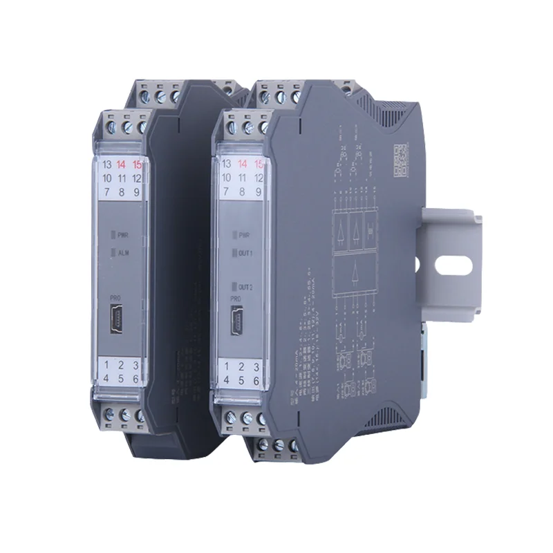 

4-20mA 0-20mA Current Voltage Transmitter DC Signal Isolator Current and Voltage Signal Detector Isolator Distributor 0-5V 10V