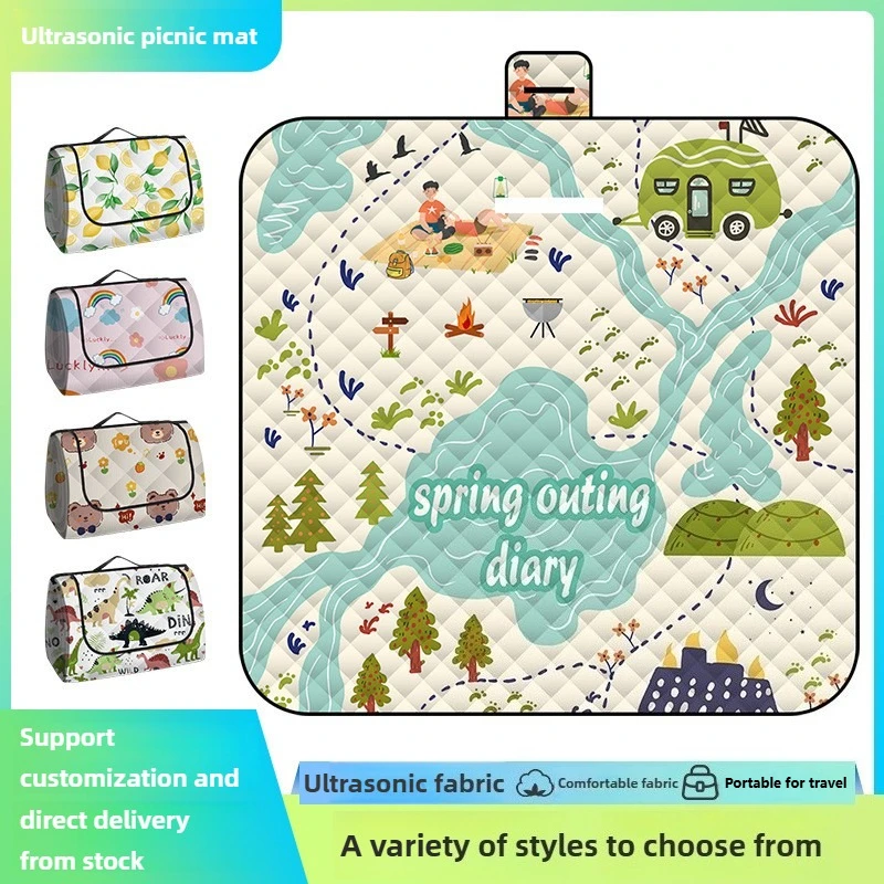 레지안 초음파 피크닉 매트 두꺼운 방수 방습 천 비치  - Outdoor Camping Mat Waterproof 리뷰 및 가격