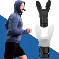 1Pcs Breathing Exercise For Lungs Portable Breath Fitness Exerciser Device Endurance Workout With Adjustable Resistances Sports