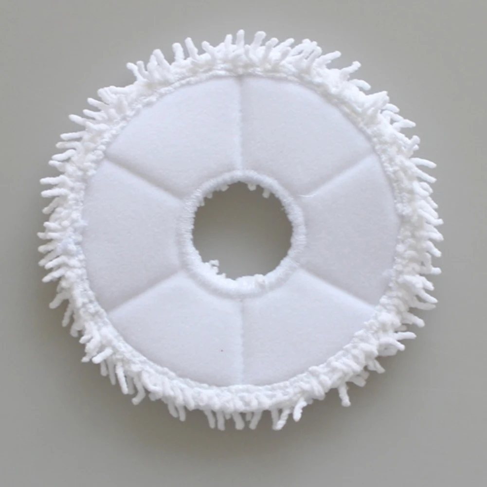 Mop Cloths for EUREKA V15 Pro/J15 Robot Cleaners 4 or 10 Pack with Side Brushes for Enhanced Cleaning Efficiency