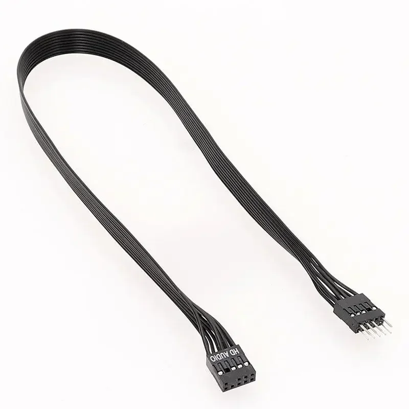 

1Pcs 9-Pin Male To Female DIY Accessories 20cm/30cm Computer Motherboard Front Usb 9pin 2.0 Extension Cable