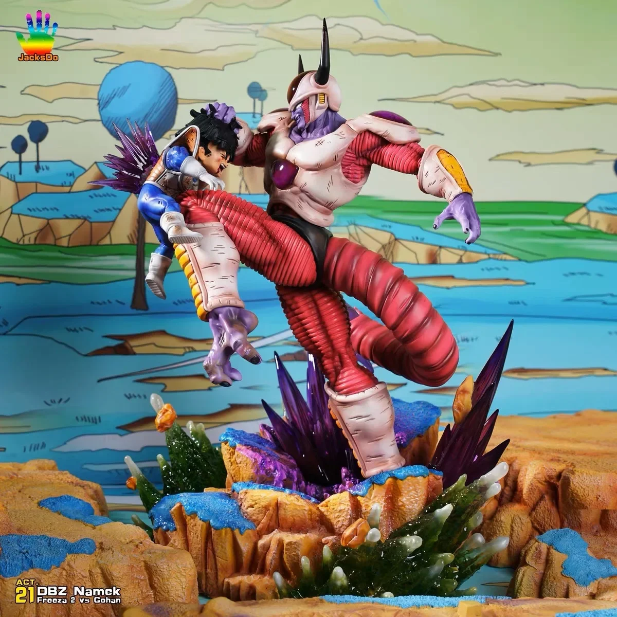 

Dragon Ball Frieza Figure Freezer Vs Gohan Anime Figures Frieza Action Figures Statue Doll Collection Decoration Model Toy Gifts