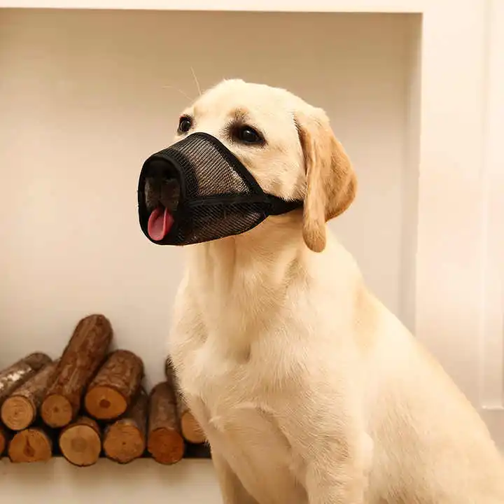 

Portable Dog Muzzle Small and Large Pet Cover to Prevent Biting Eating and Barking Stopper Supplies for Pets