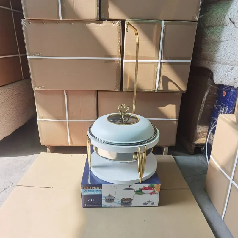 Commercial Stainless Steel Alcohol Stove Portable Hanging Burner for Wedding Buffet Hotel Catering High Temperature Resistant