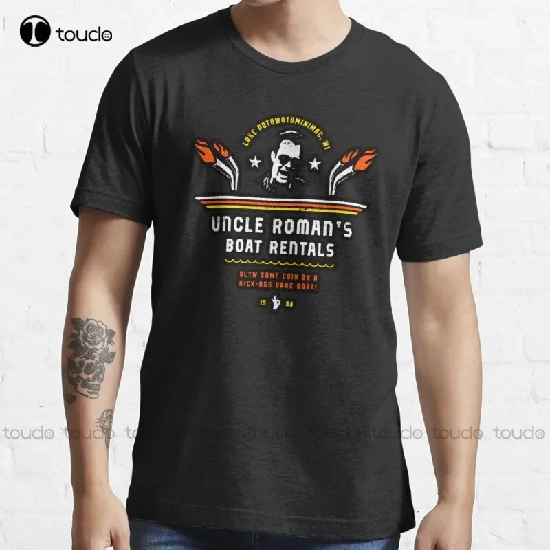 New Uncle Roman'S Boat Rentals Funny Shirt  T-Shirt Cotton Tee Shirt S-5Xl T Shirt men's t shirts Unisex