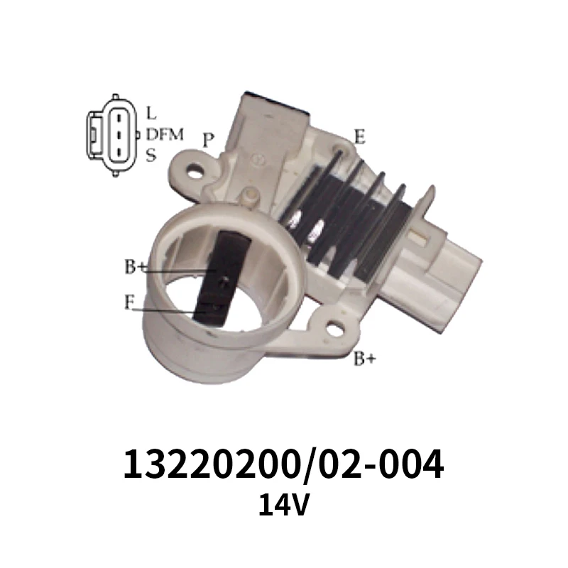 

Voltage Regulator FOR 13220200 14V 02-004 233775 XS7U10C359BA RTR4076 F603 161680 161681 ARF2603AD ARF2603UT VRF930 SQFDR603