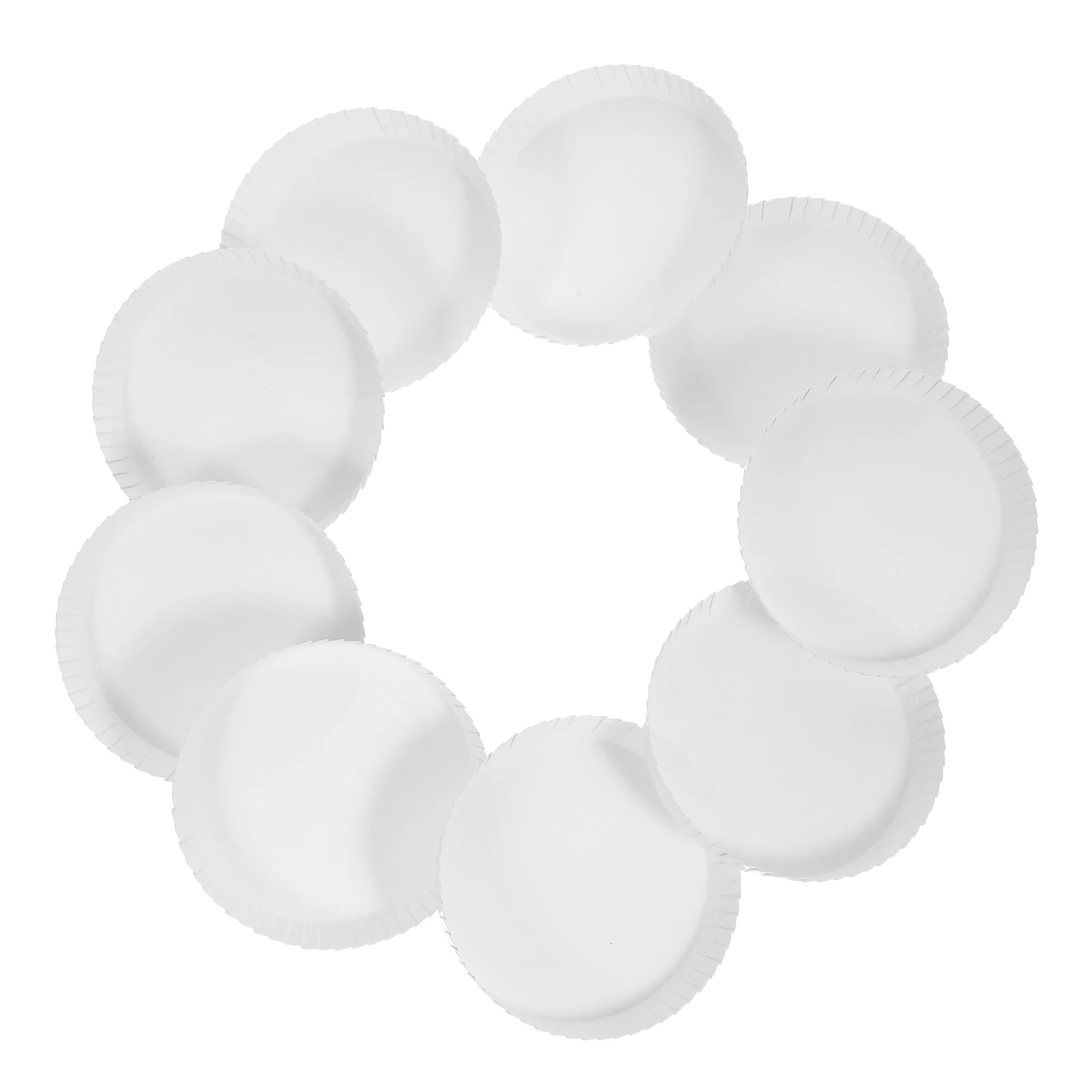

100pcs Disposable Paper Cup Lids 75mm White for Hotel KTV Bar Restaurant Tea House Coffee Shop Stackable