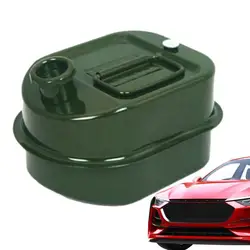 3L/5L/10L Jerry Can Seal Petrol Cans Fuel Oil Can Diesel Fuels Can Stainless Steel Square Fuels Container Vehicle Accessories