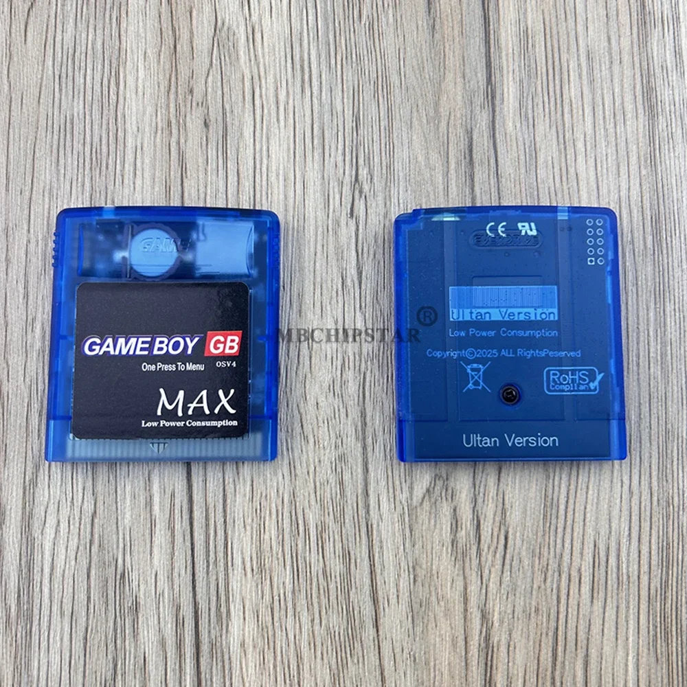 بطاقة ألعاب خرطوشة جديدة 2000 في 1 OS V4 GB Pro/Max لألعاب Gameboy Color لوحدات تحكم GBA SP مع بطاقة TF سعة 8 جيجابايت