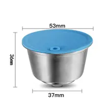 Reusable Stainless Steel Coffee Capsule Filter #4