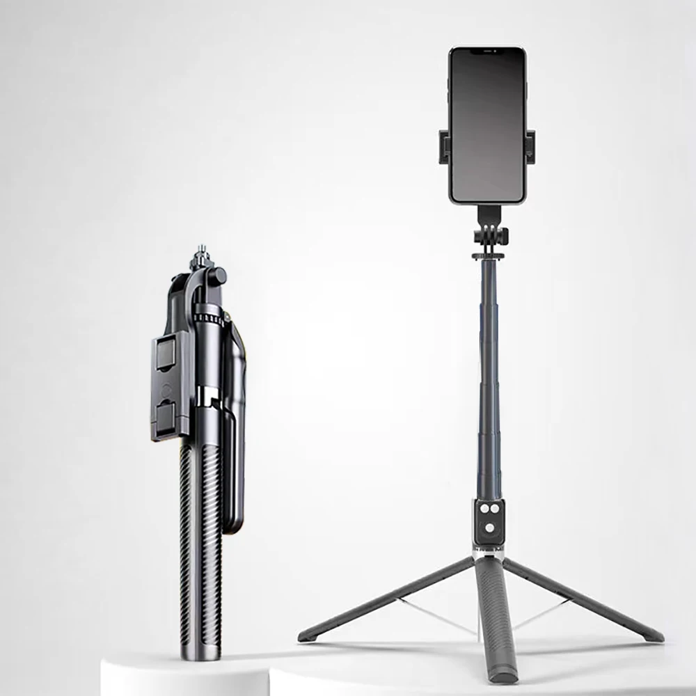 Z18 Selfie Stick Tripod Stand  Bluetooth Remote Expansion Tripod IPhone 1.8m Long 360° Rotating Head