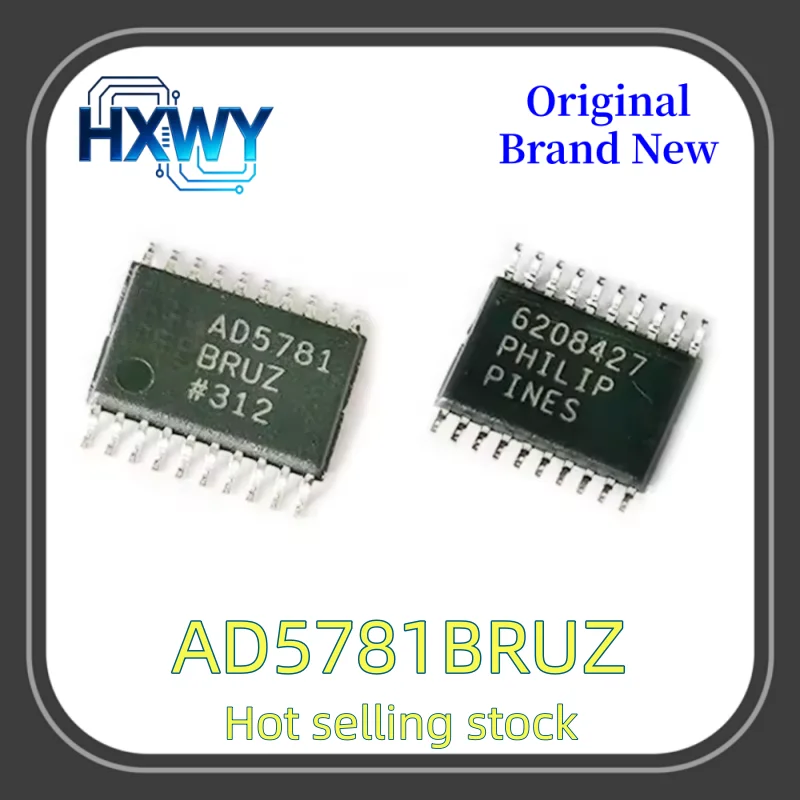 (1/3 pieces) AD5781BRUZ AD5781 AD5781BRU TSSOP-20 Digital-to-Analog Converter Chip New Electronic Parts Fast Delivery
