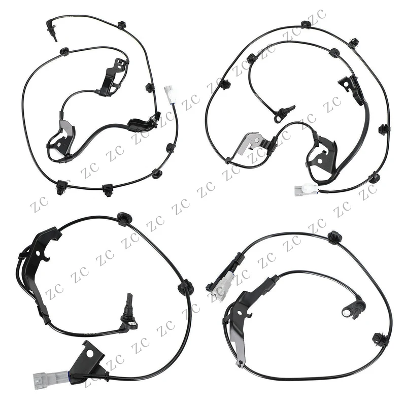 S+ 4x 89542-0K060 Front Rear Left Right ABS Speed Sensor For Toyota Hilux Pickup