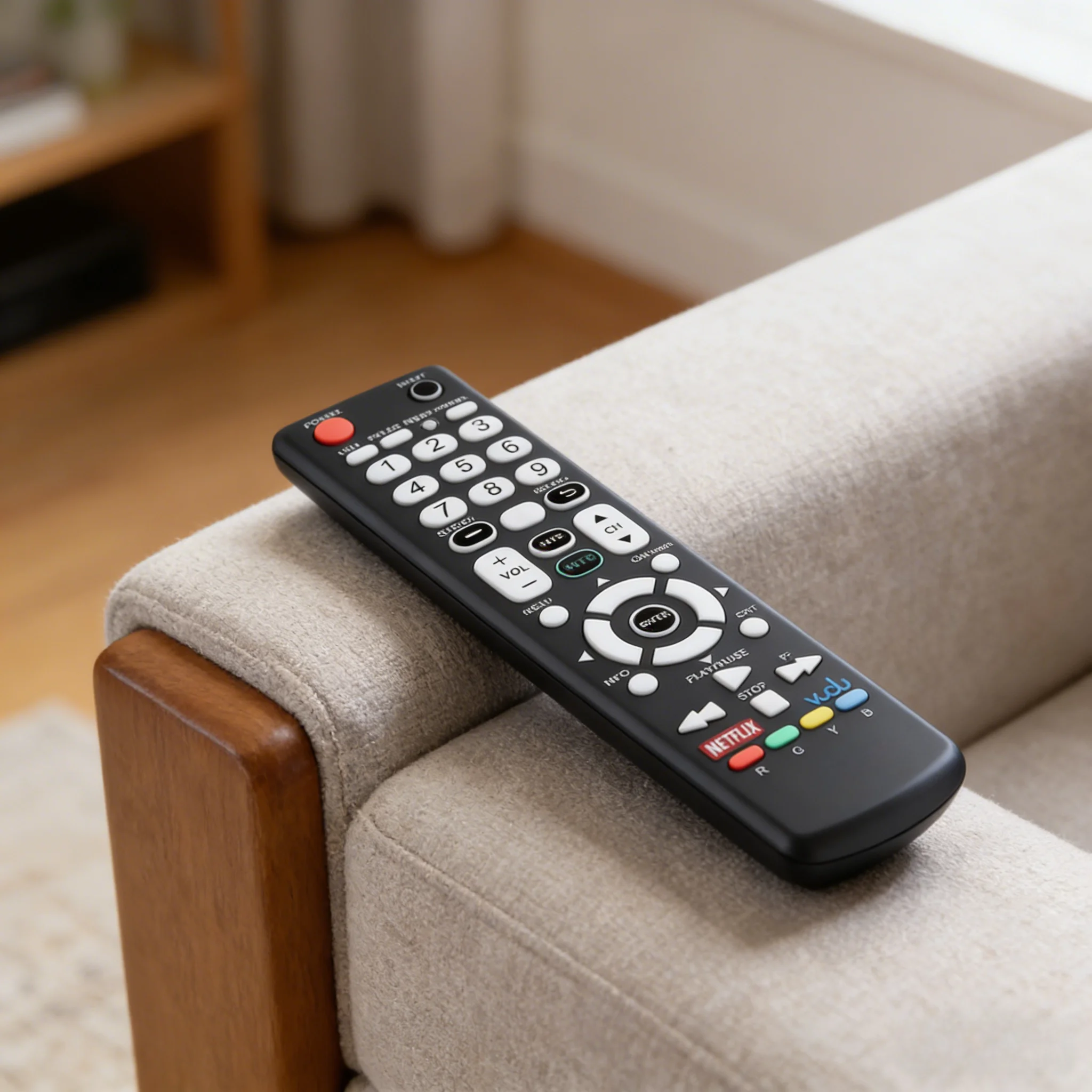 

High Quality GXGA TV Remote for Sanyo, Compatible with DP46861 DP42861 DP46862 DP42862