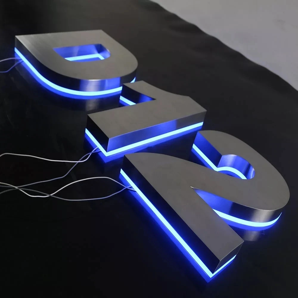 

3D Logo Wall Sign Business Signs Logo Indoor Custom Logo Led Sign