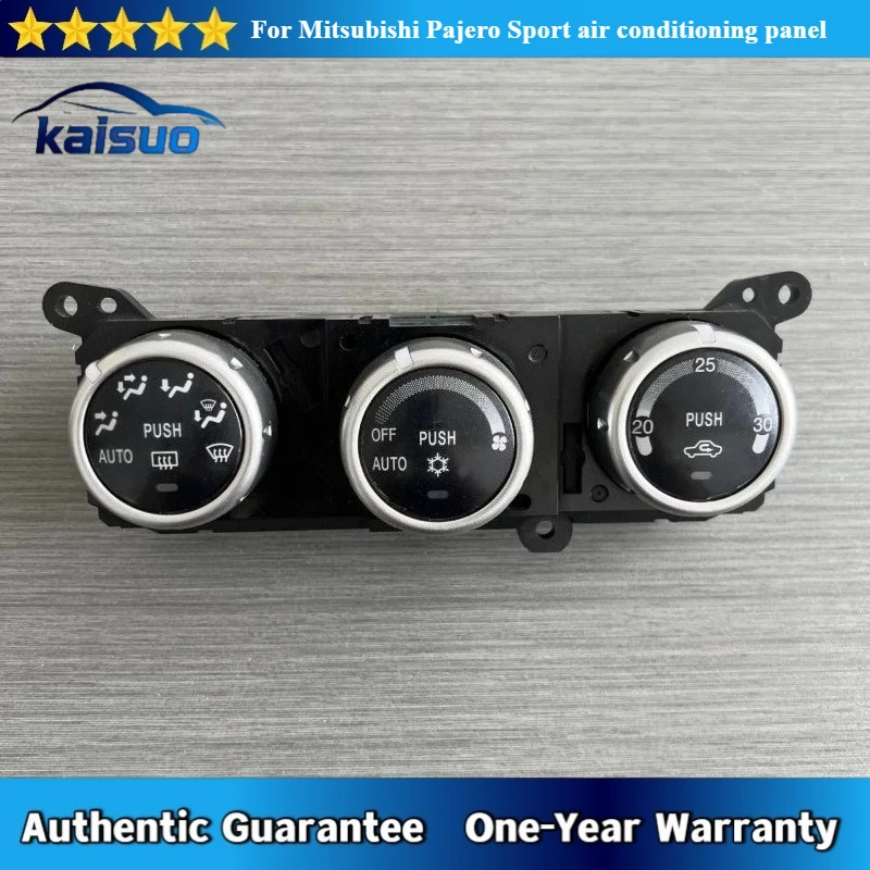 For Mitsubishi Pajero Sport air conditioning panel switch assembly, heating and cooling control panel AC knob