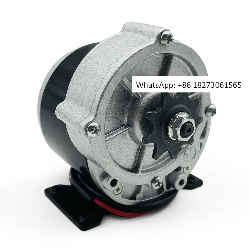 

12V250W brushed A-wheel reduction motor 1016Z permanent magnet DC stir fry machine motor gear with foot