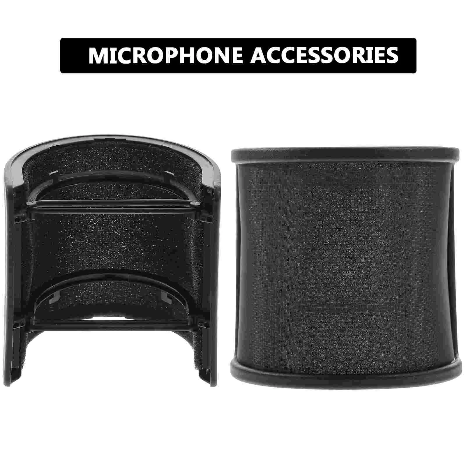 Popfilter voor microfoon Blowout-schermfilters Accessoires Draagbare zangcabine