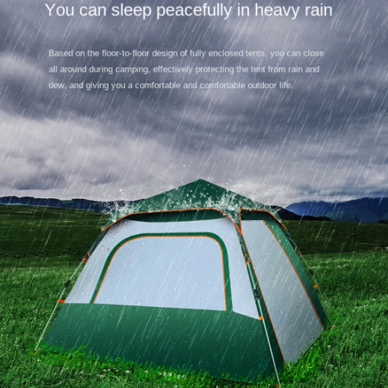 

S-Outdoor Camping Foldable Camping Tent Portable Automatic Four-Sided Tent Beach Tent