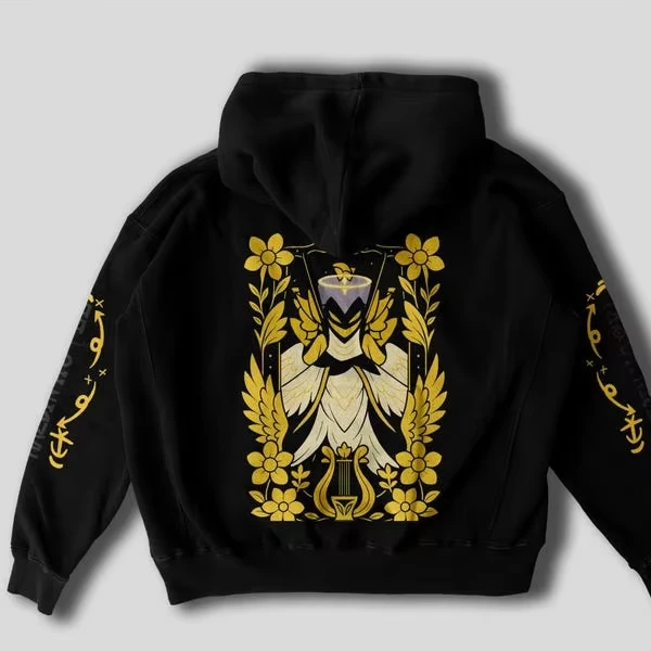 Hazbin Hotel Übergroßes Unisex-Sweatshirt für Anime-Liebhaber, Sport-Grafik-Hoodies, Harajuku, hochwertiges Fleece, warm, lässig, bequem – Detail 3