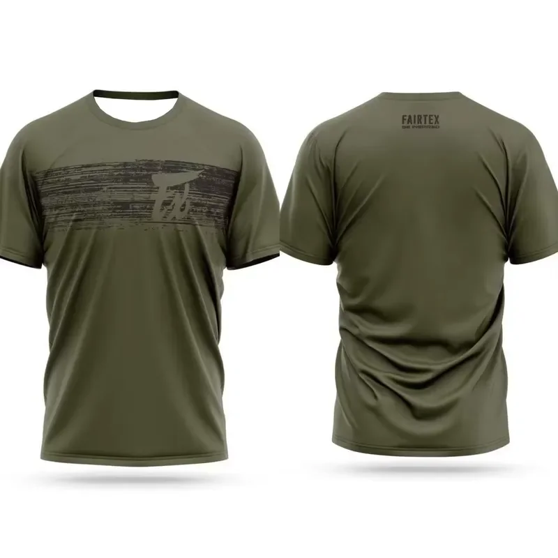 3D Print Men's Quick Dry T Shirt Fairtex Combat Style Breathable Short Sleeve Tee 2026 New Series Casual Sportswear Top