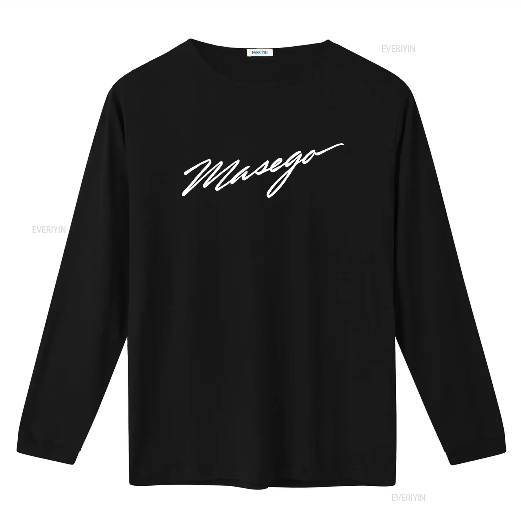 Masego Logo Stylish Premium T Shirt for Fashion Forward Individuals vintage Washed homme Soft Slightly streetwear