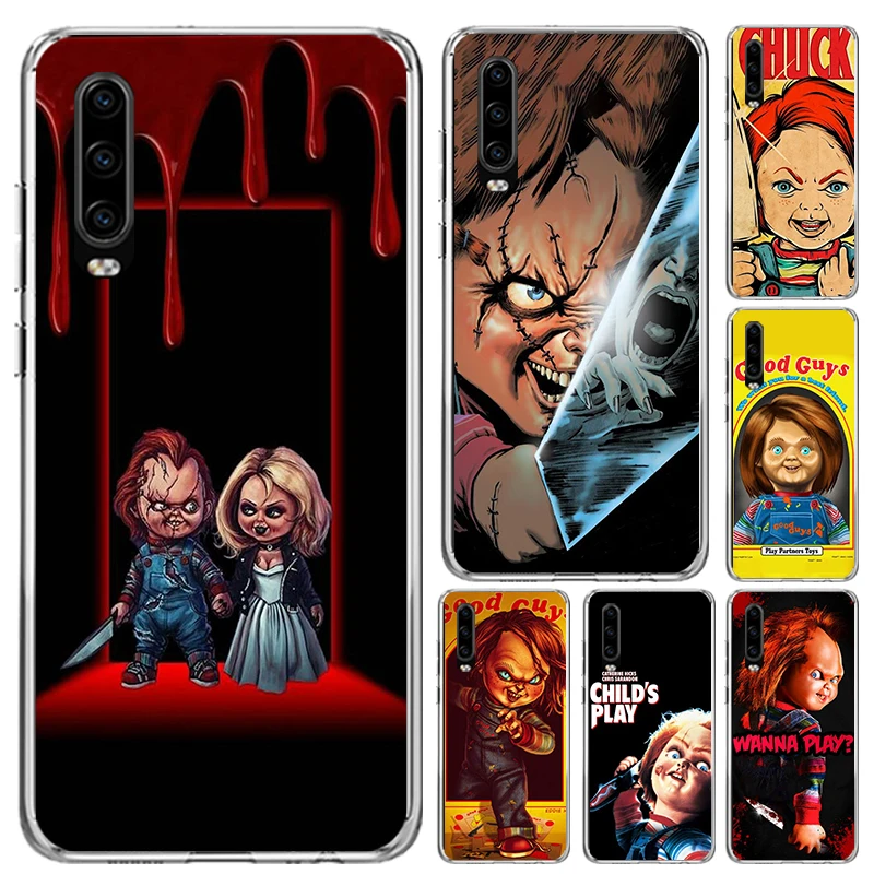 Chucky Child's Play Phone Case for Huawei P40 P30 P20 P10 Pro Mate 20 10 Lite P Smart Z Y5 Y6 Y7 Y9S Soft Funda Print Shell