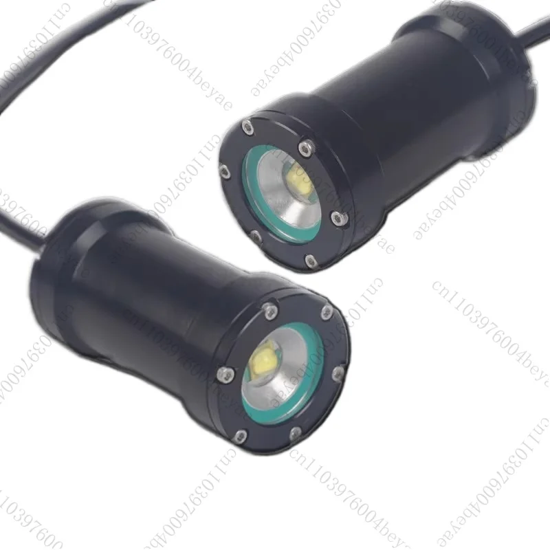 Iluminación impermeable ROV para robot submarino luz LED suplementaria 15W lámpara subacuática 1 Uds