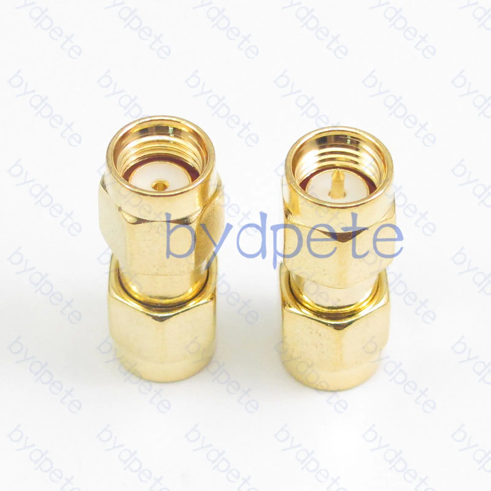 

SMA Male Plug to RP-SMA Male Straight RF Adapter Connector 50ohm Female pin Bydpete Tanger