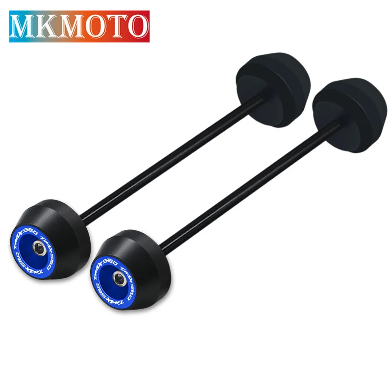 For TMAX560 TECH MAX 20-24 TMAX530 DX SX 17-19 Motorcycle CNC Rear Axle Fork Crash Sliders Wheel Protector Pad tmax560 tmax530 - Image 6
