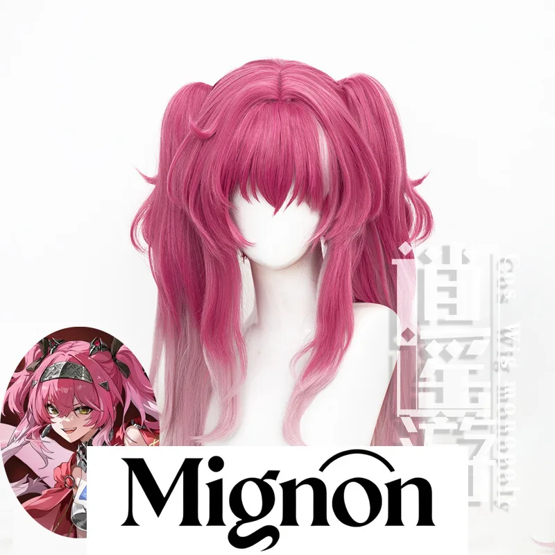 

Wuthering Waves Lupa Cosplay Wig Simulation Scalp Top Tiger Clip Twin Tails Halloween Gift