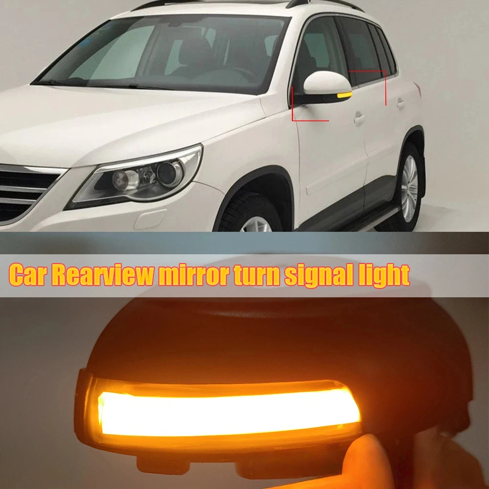 

Для Volkswagen Tiguan 07-15 зеркало заднего вида поворотный прожектор, YETI, Sharan светодиодный прожектор