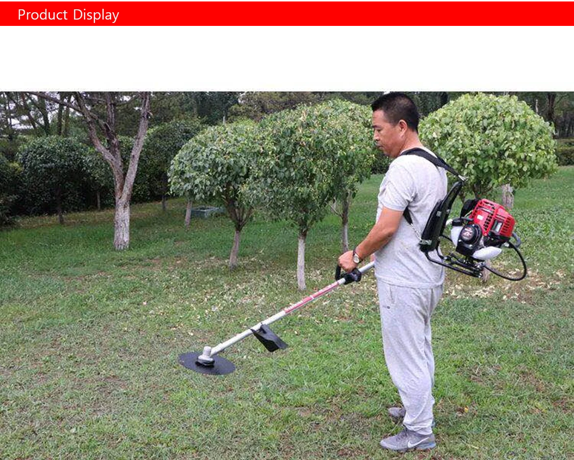 GX35 Engine Lawn Mower / Four Stroke Backpack Gagoline Weeder Grass Cutter Eradicator