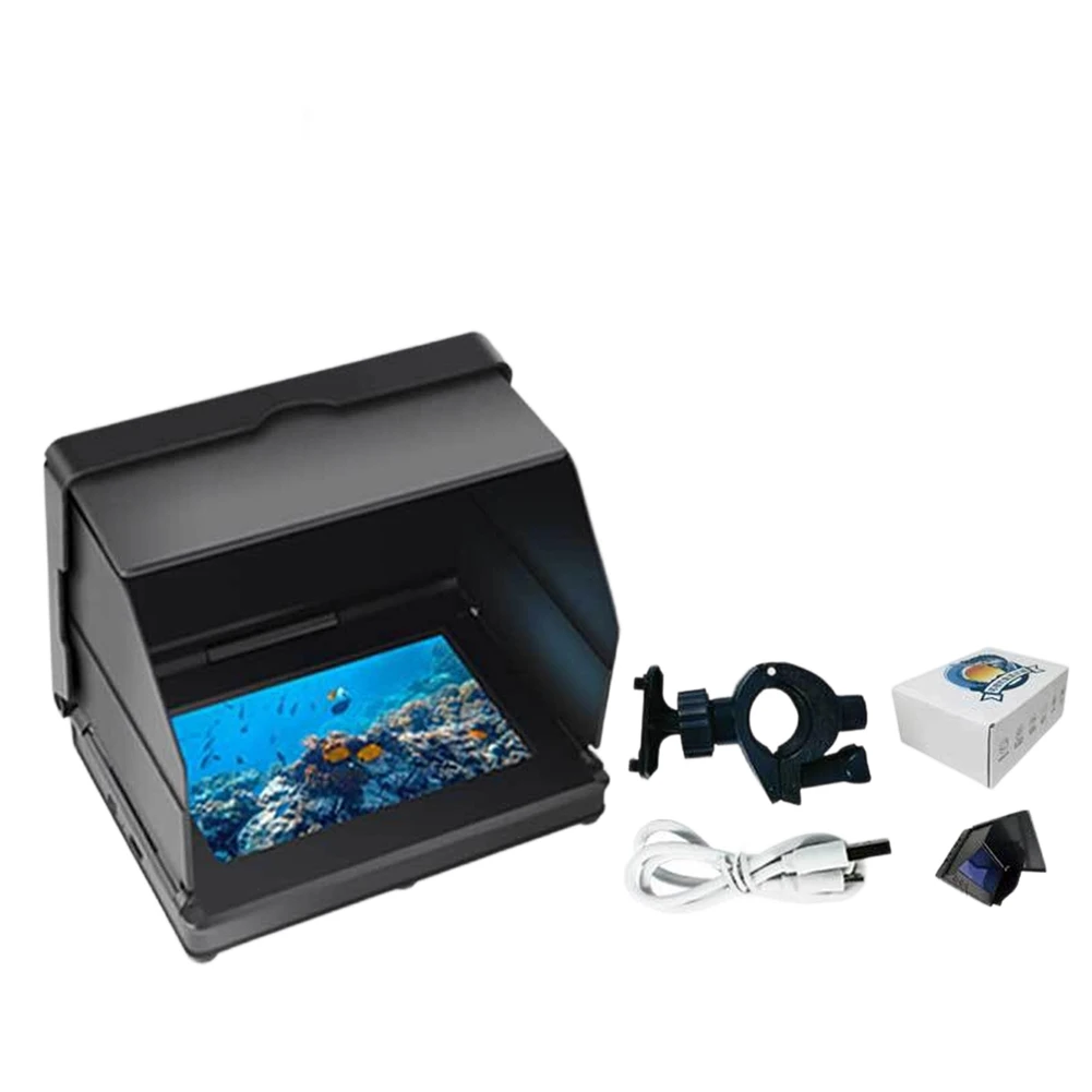 4.3/5.0 Inch Ultra Clear/high-definition IPS Visual Fish Detector Waterproof Fish Finder High Definition Screen