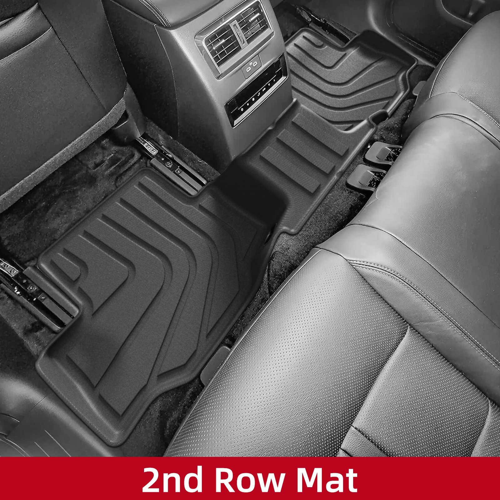 LUCKEASY Left Drive for Mazda CX-90 CX90 8 Seats 2024 2025 Floor Mats Trunk Pad Protection Waterproof All -Weather Accessories