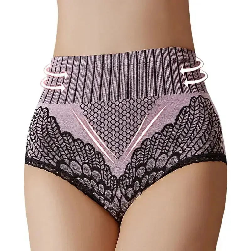 New Women\'s Panties Underwear Seamless Briefs High Waist Underpanties Bodyshaper Ladies Female