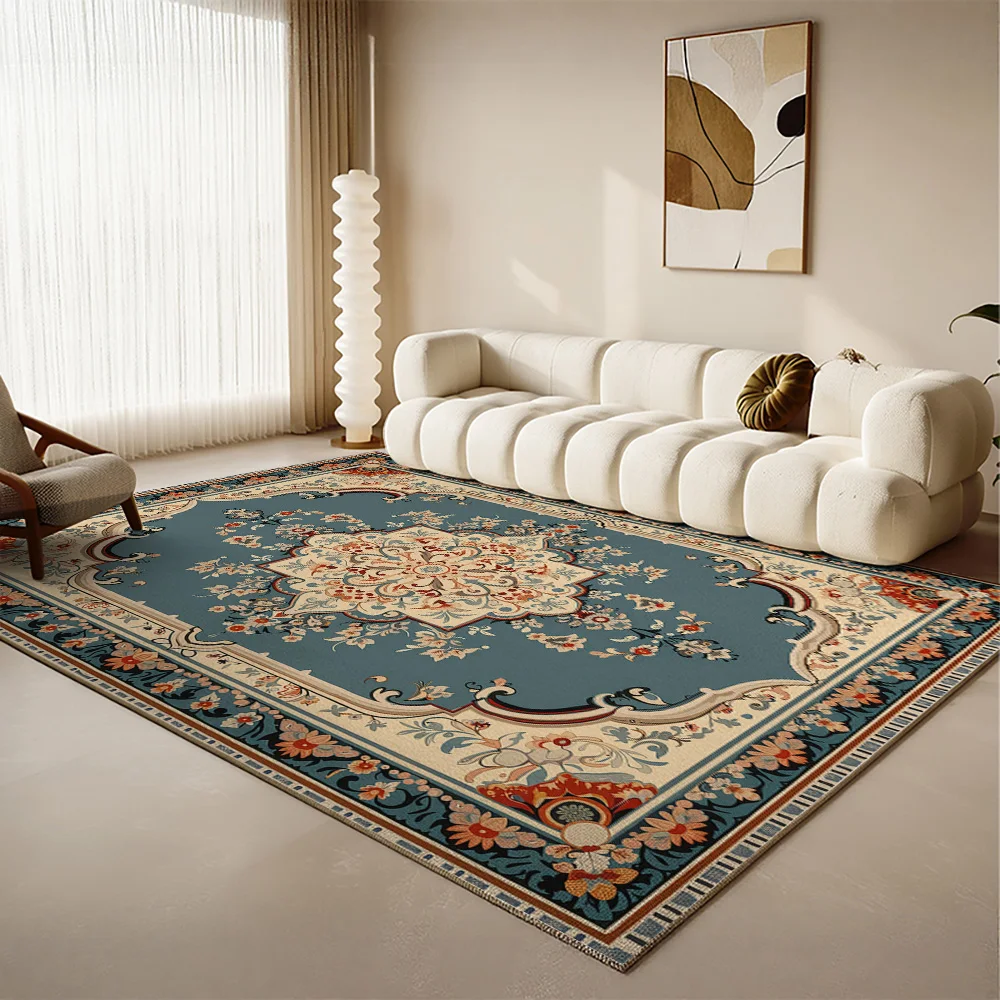 

2025 Soft Boho Rug for Living Room Bedroom Persian Rug Large Size Area Vintage Rugs Boho Carpet for Boys Girls Adults