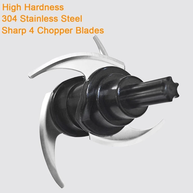 مجموعة شفرات بديلة لمفرمة طعام النينجا ، شفرة تقطيع سريعة ، NJ110GR ، W ، وعاء 16 أونصة