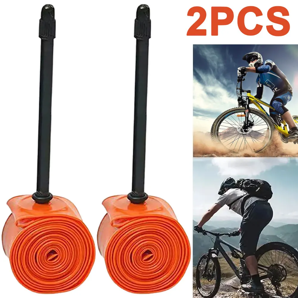 Chambre à air légère pour vélo de route, 2 pièces, Tube Super léger (85mm)
