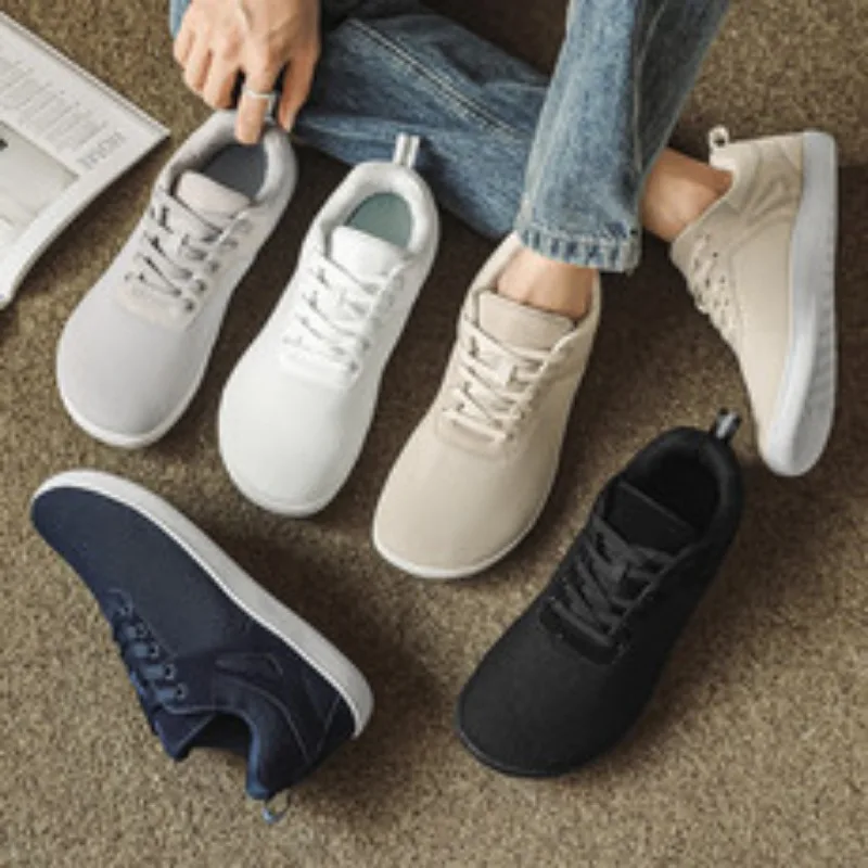 

Wide-toed Shoes Men's Fashion Simple Casual Sports Shoes Barefoot Shoes Women's Jogging Shoes Walking Shoes