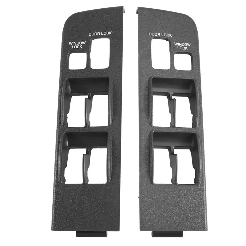 

A82M-1Pair Car Front Window Switch Bezel Armrest Panel For Toyota Land Cruiser 91-97 74232-60070-B0 74231-60070-B0 7423260070