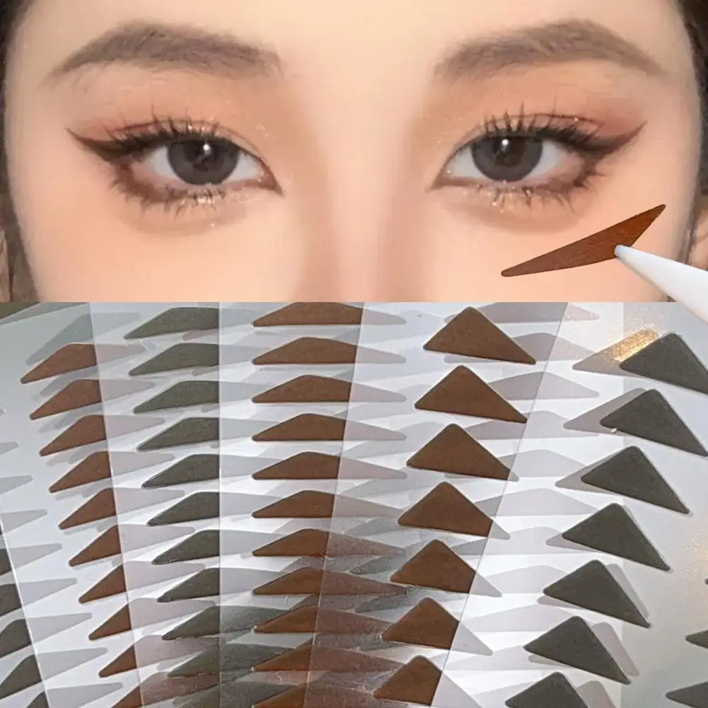 الراقية ماكياج الإستنسل كحل الحاجب عينيه ملصق غير المنسوجة ملصقات التجميل مجموعة قالب تشكيل أدوات #3