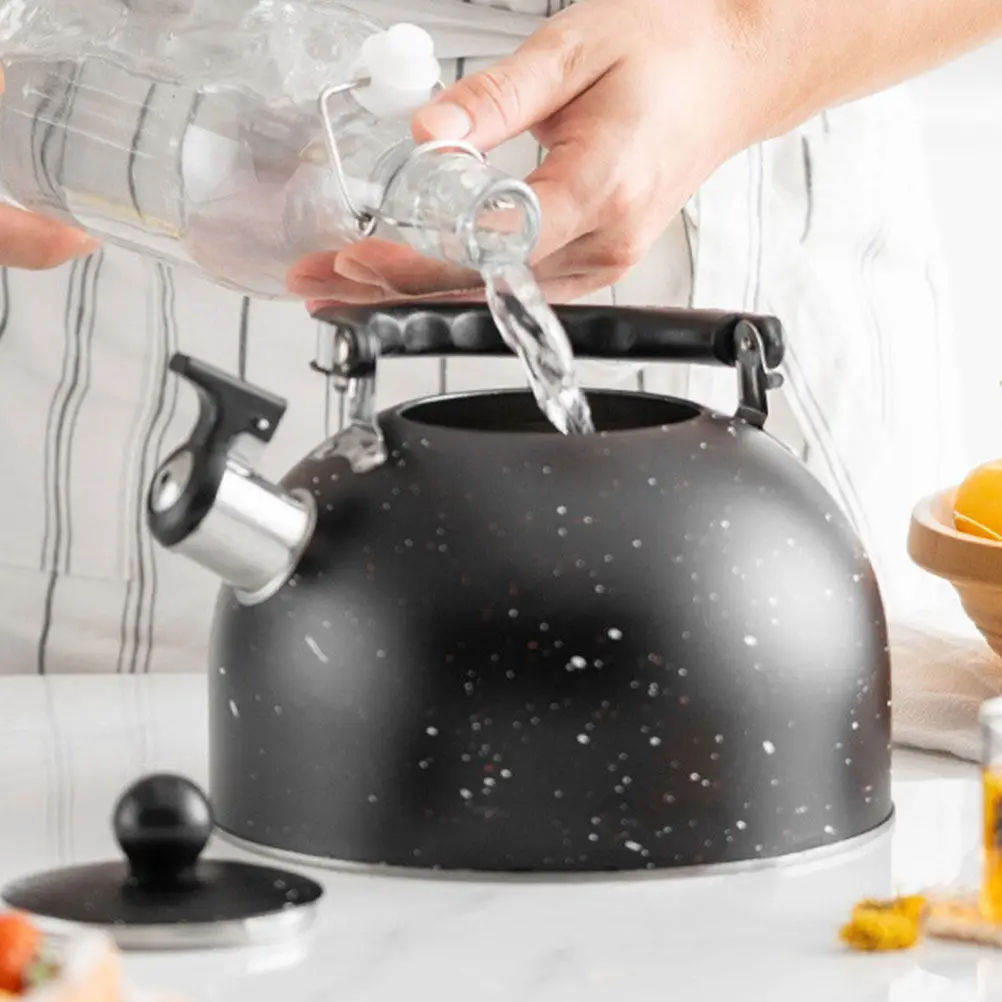 

Whistling Tea Kettle Stainless Steel Stove Top Kettle Large Capacity Boiling Pot for Kitchen Home Restaurant Heating Water