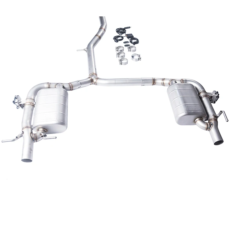 

Suitable for 2015-2024 Mercedes-Benz C200 C260 C300 W205 catback exhaust silencer, stainless steel valve control exhaust system