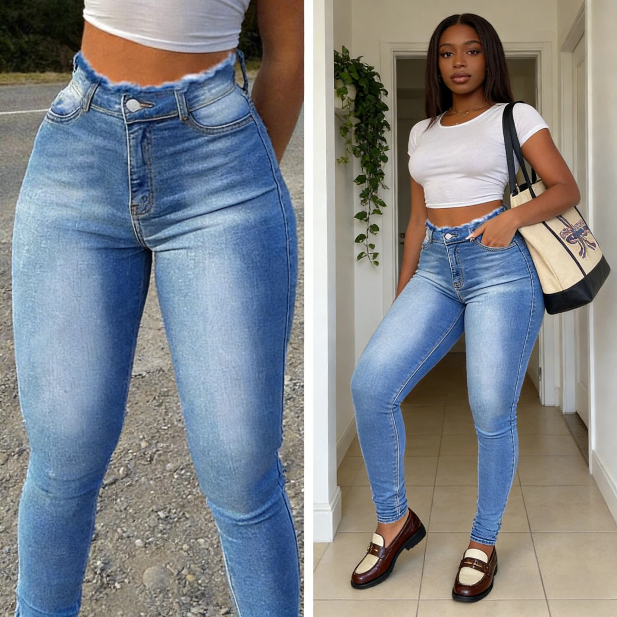 

Denim Pant Women Jeans Vintage Long Pants Slim Fit High Waist Straight Trousers Y2k Streetwear Elegant Hip Wrap Work 2026