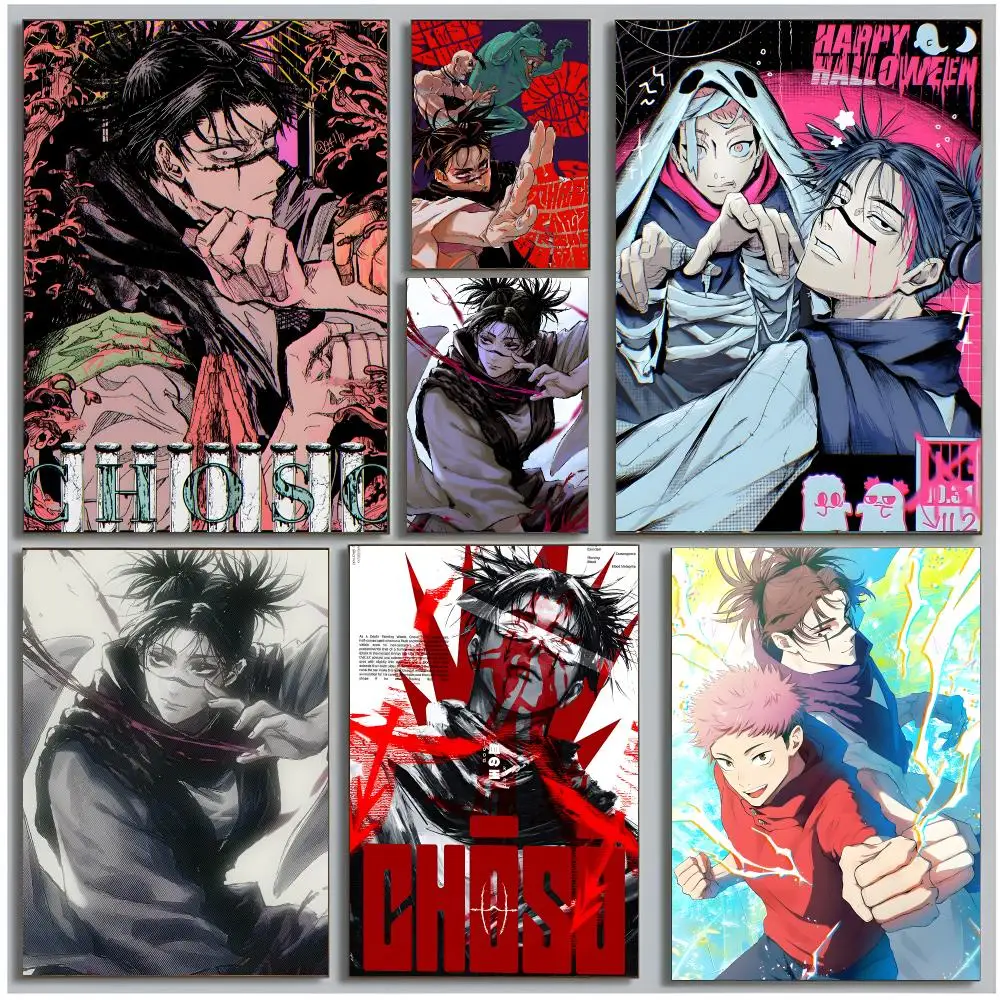 anime character J-Jujutsu Kaisen Choso Poster Modern Wall Art Bedroom Living Room Print Unframed