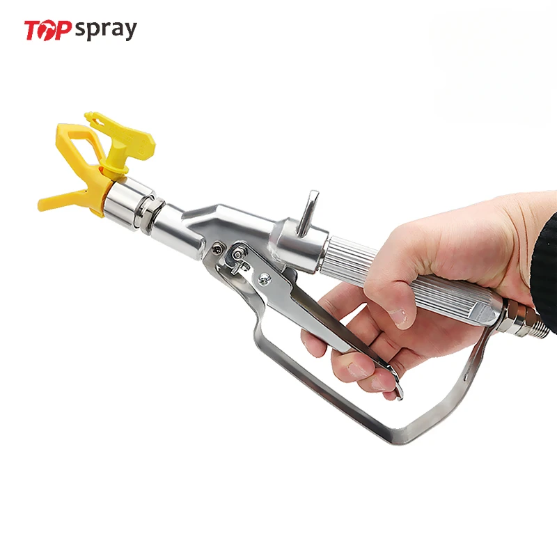 

High Pressure Airless Paint Spray Gun Airbrush +517 Spray Tip +Nozzle Guard For Wagner Titan Pump Spraying Machine