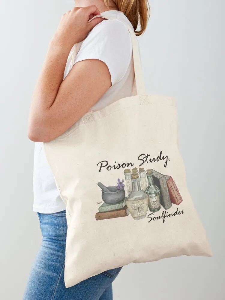 Poison Study Soulfinder Tote Bag shopper bag women Shopper handbag woman shopping bag