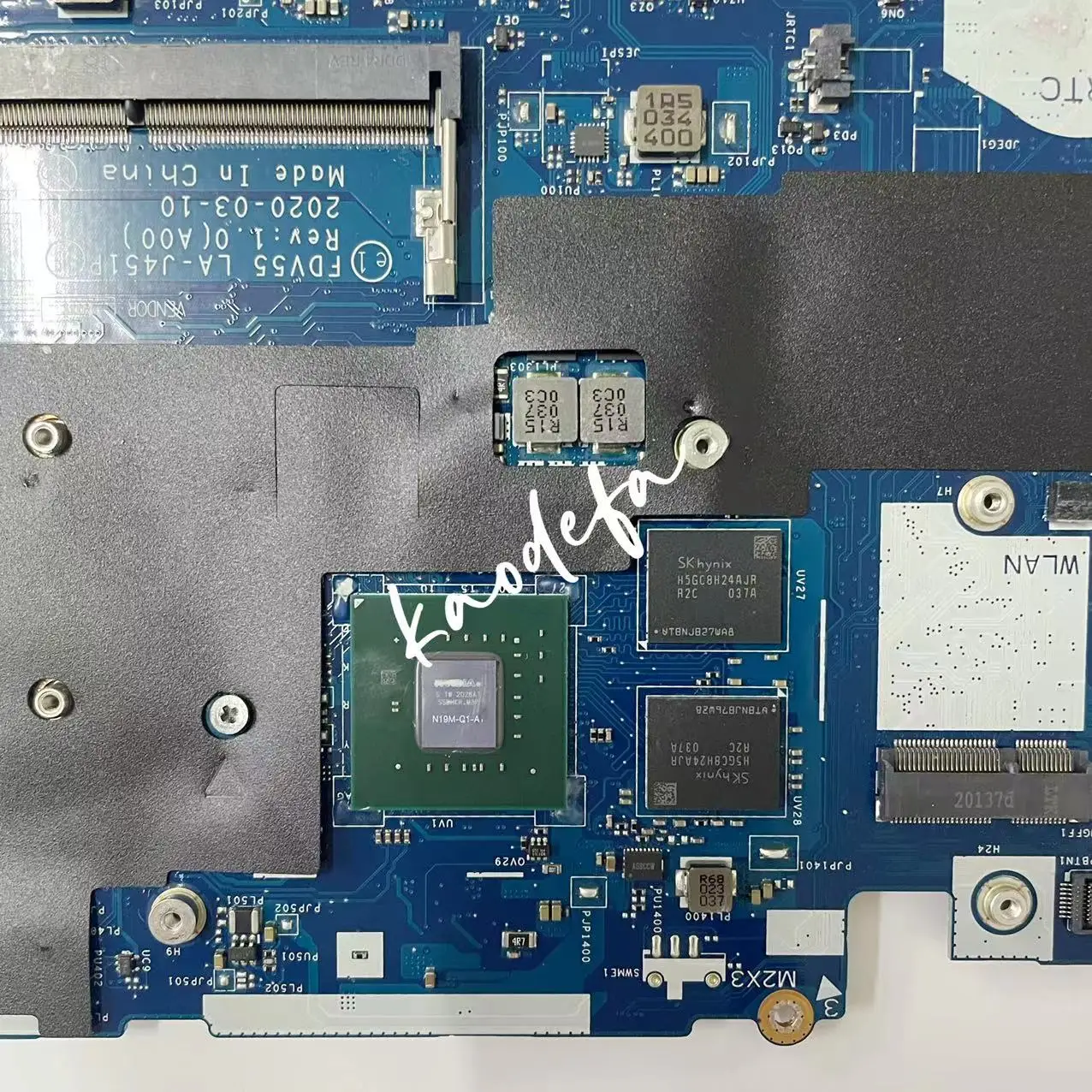 Imagem -05 - para Dell Precision 3550 Laptop Motherboard 15.6 Intel I510210u 10310u Gpu: N19m-q1-a1 2g Cn0wr4gh Cn-0ptjfp Fdv55 La-j451p